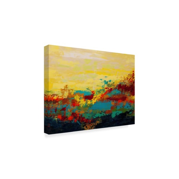 Hilary Winfield 'Desert Oasis' Canvas Art,18x24